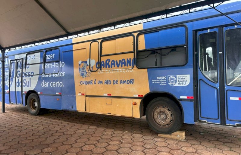 Aral Moreira recebe pela primeira vez a Caravana da Castração com atendimentos gratuitos para cães e gatos