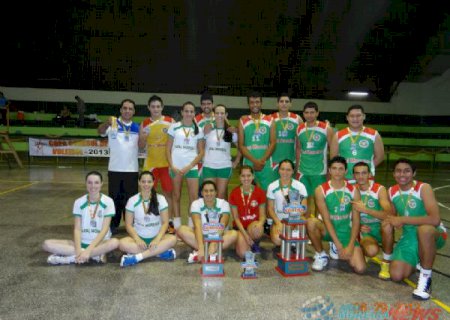 Vôlei de Aral Moreira fatura Ouro e Bronze no Campeonato Cone Sul
