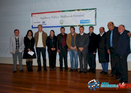 Edson de David e Elaine Soligo participam de audiência pública sobre projeto 'Médicos de Fronteira'