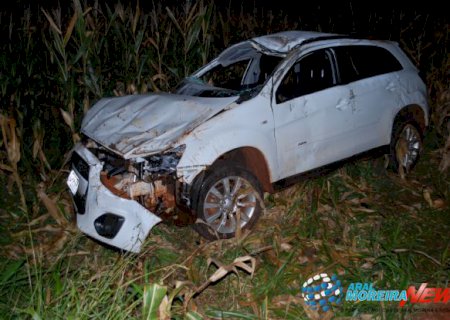 Acidente deixa um morto e um ferido na MS 286, em Aral Moreira