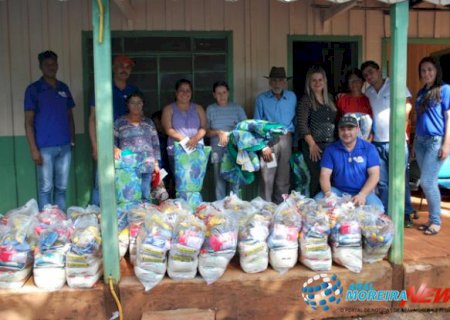 Prefeitura inicia entrega de acolchoados as famílias carentes do município