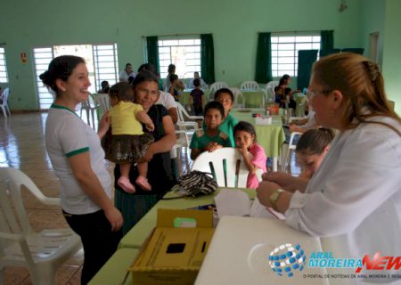 Moradores elogiam ação da saúde em Aral Moreira