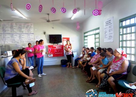 Atividades da campanha 'Outubro Rosa' encerram nesta sexta em Aral Moreira