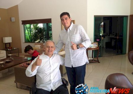 PMDB de Aral Moreira declara apoio a Reinaldo Azambuja no segundo turno