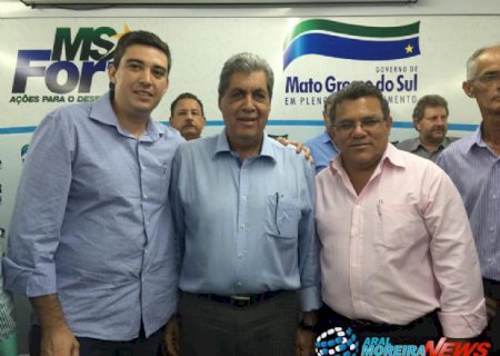 Eugenio Freire participou de assinatura de convênios em Campo Grande