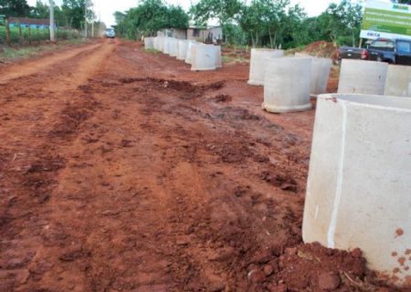 Edson de David autorizou inicio de obras de infraestrutura no distrito de Vila Marques