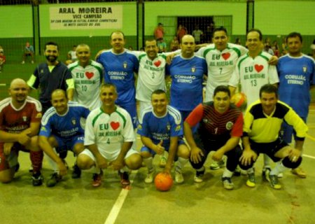 Amigos se reuniram para amistoso festivo em Aral Moreira