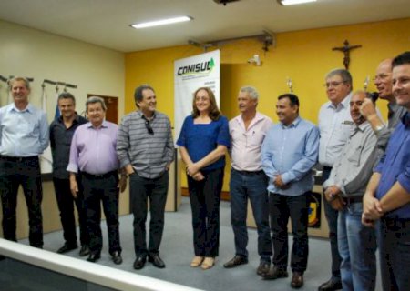 Edson de David participou de reunião do Conisul em Amambai