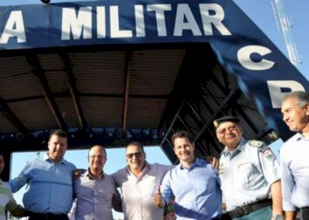 Vereadores de Aral Moreira acompanharam agenda do governador em Ponta Porã