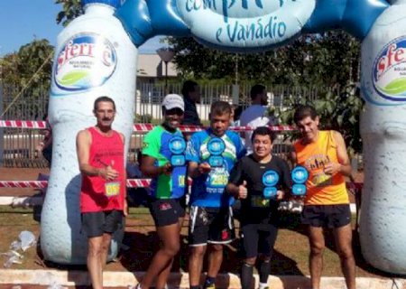 Aral Moreira marcou presença na Corrida de Inverno em Ponta Porã