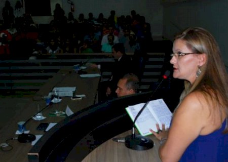 Valdirene Soligo destaca importância do Seminário de Vereadores