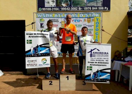 Atletismo de Aral Moreira é destaque em competição regional
