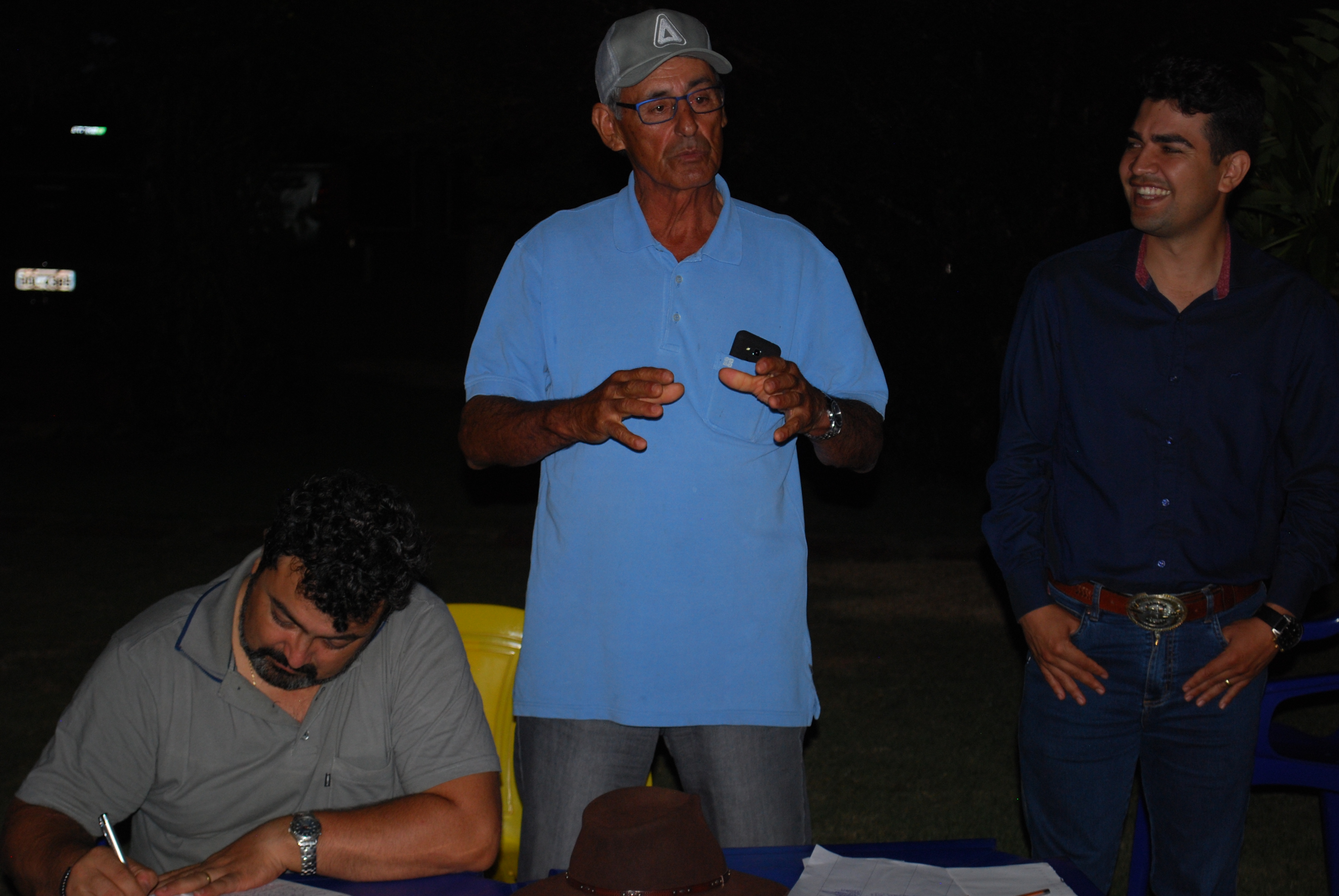 Novo "patr&atilde;o" do Olinto Cardinal de Jesus, Jo&atilde;o Marques (Foto: Joelso Gon&ccedil;alves/ Not&iacute;cias do MS).