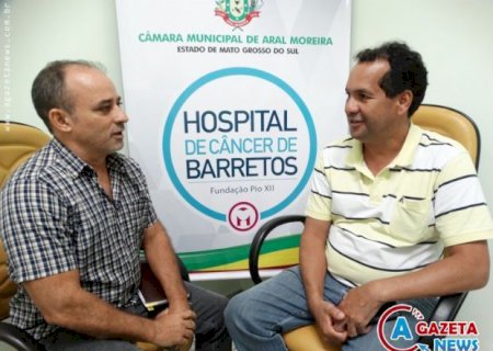 Aral Moreira recebe carreta do HC de Barretos atende em junho