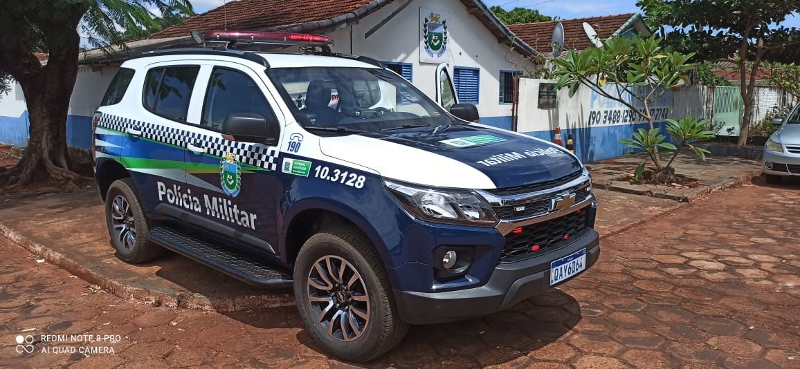 Nova viatura entregue a Policia Militar de Aral Moreira.